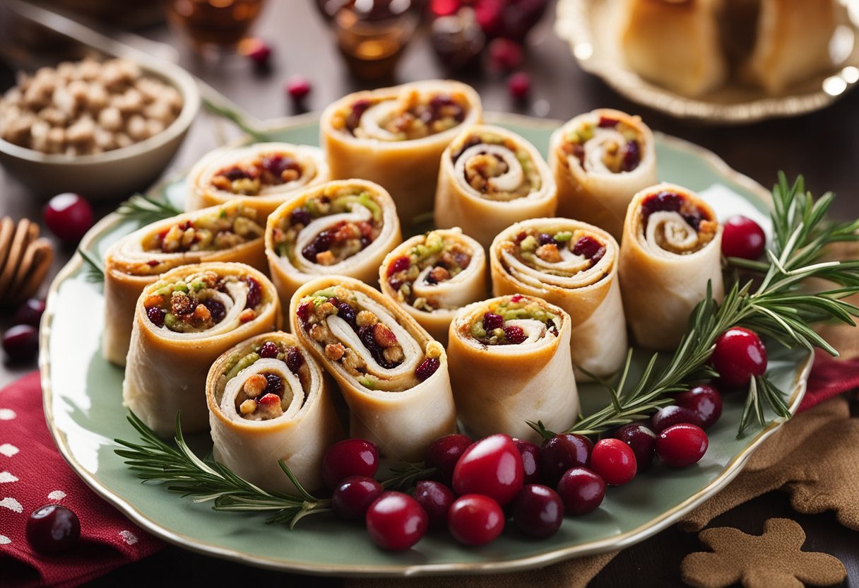 Turkey and Stuffing Roll-Ups