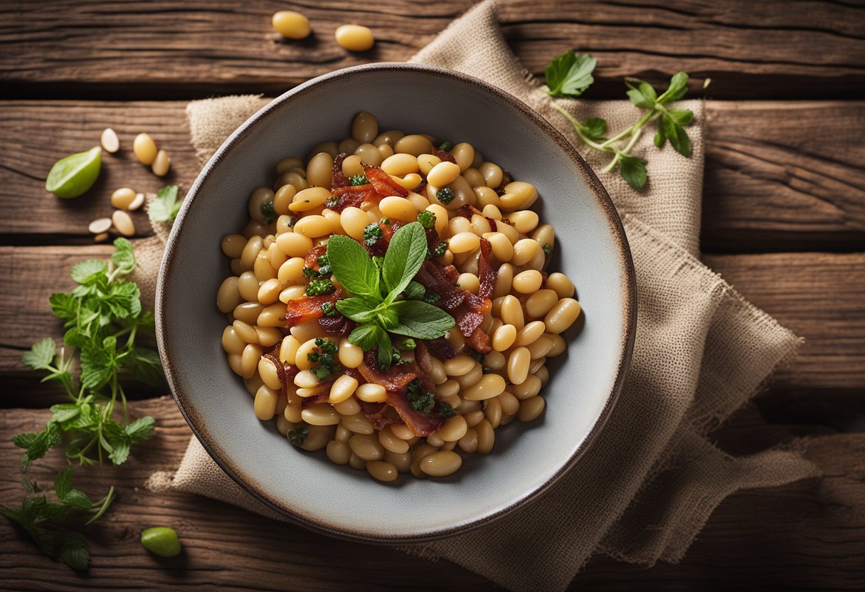 Northern Beans with Bacon