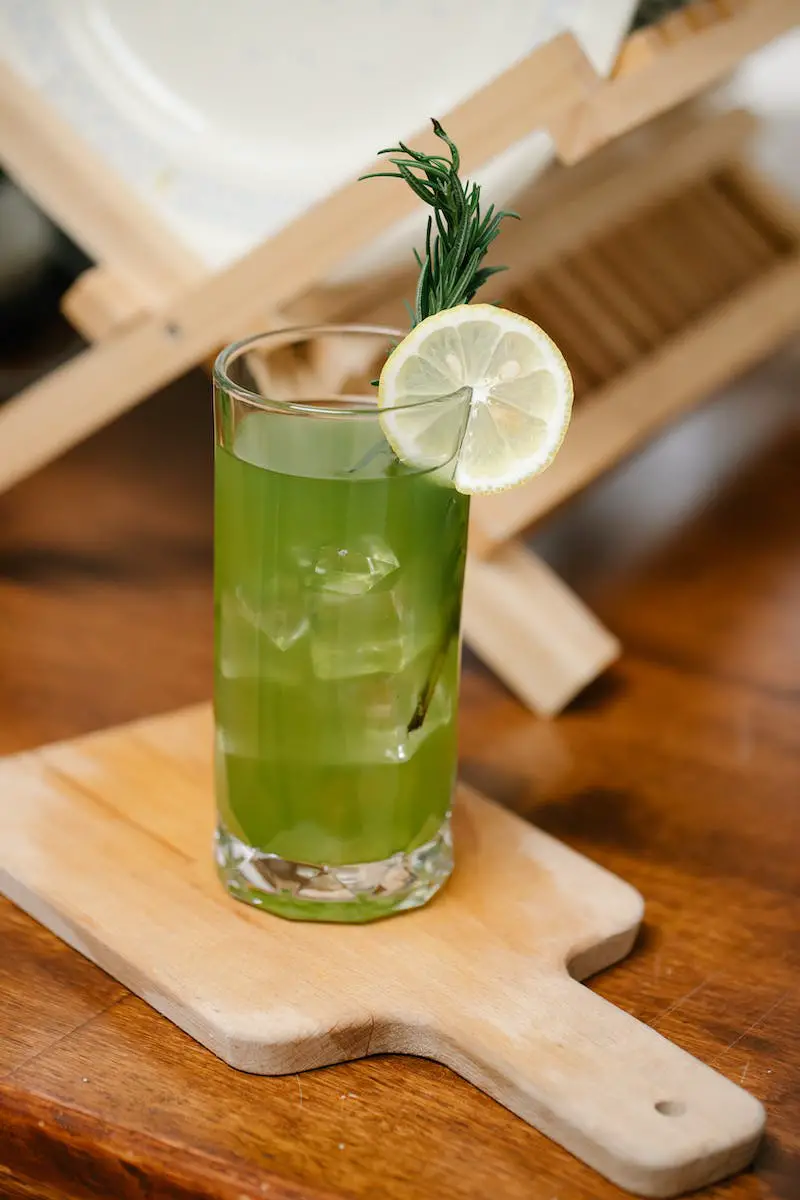 Kinky Green Cocktail