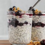 Overnight Oats With Chia Seeds and Protein Powder