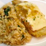 Chicken Marsala with Risotto