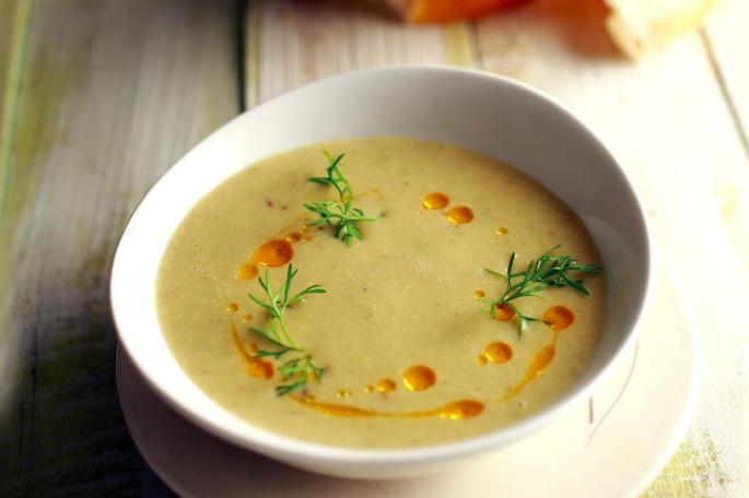 sweet potato fennel soup