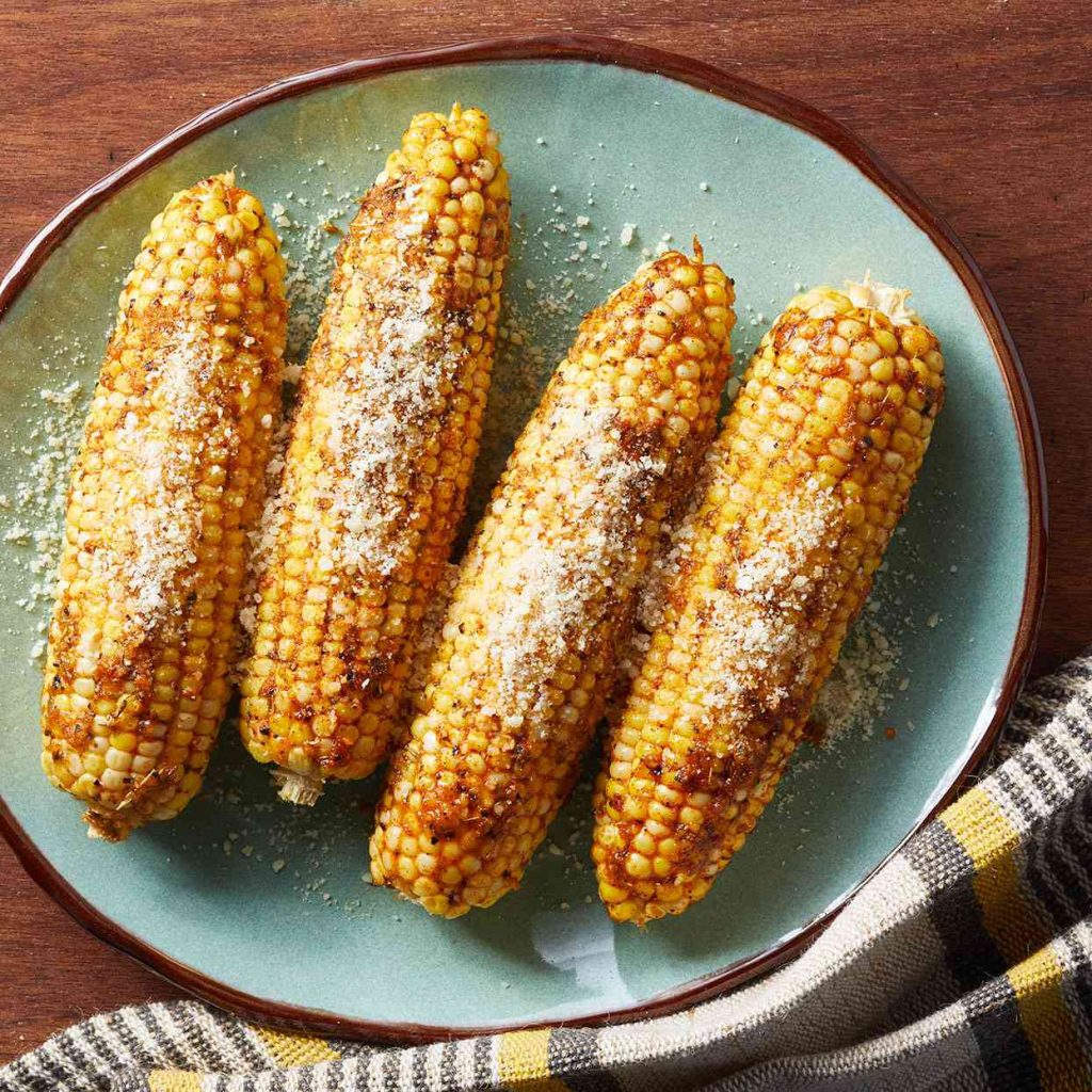 Corn with Parmesan and Paprika