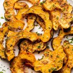 Roasted Carnival Squash Slices