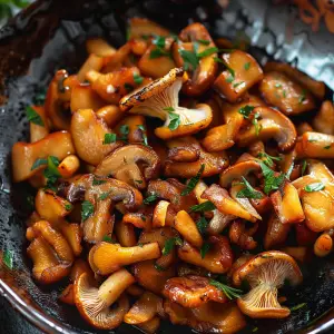 Sautéed Dry Chanterelles Recipe